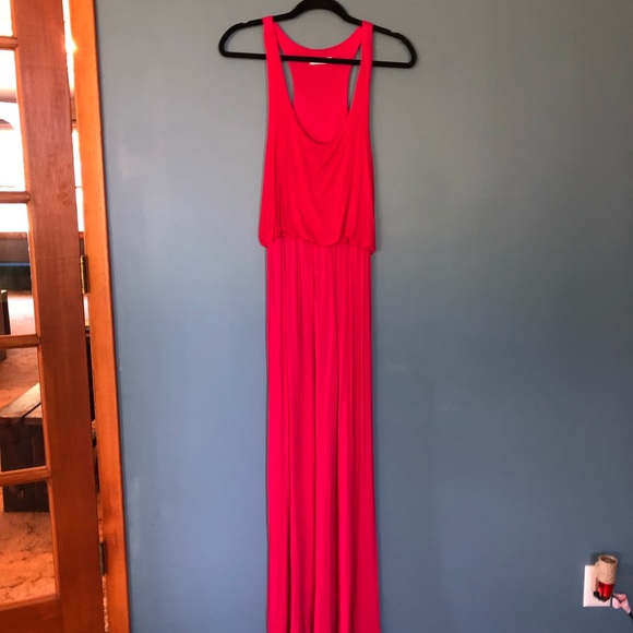 Lush Hot Pink Maxi - Picture 3 of 3